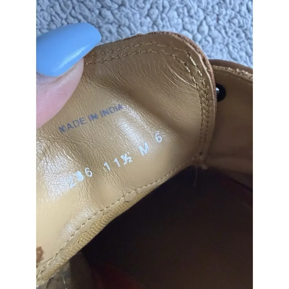 Cole Haan Williams Wingtip Oxford Men’s 11.5M British Tan Leather Shoes
